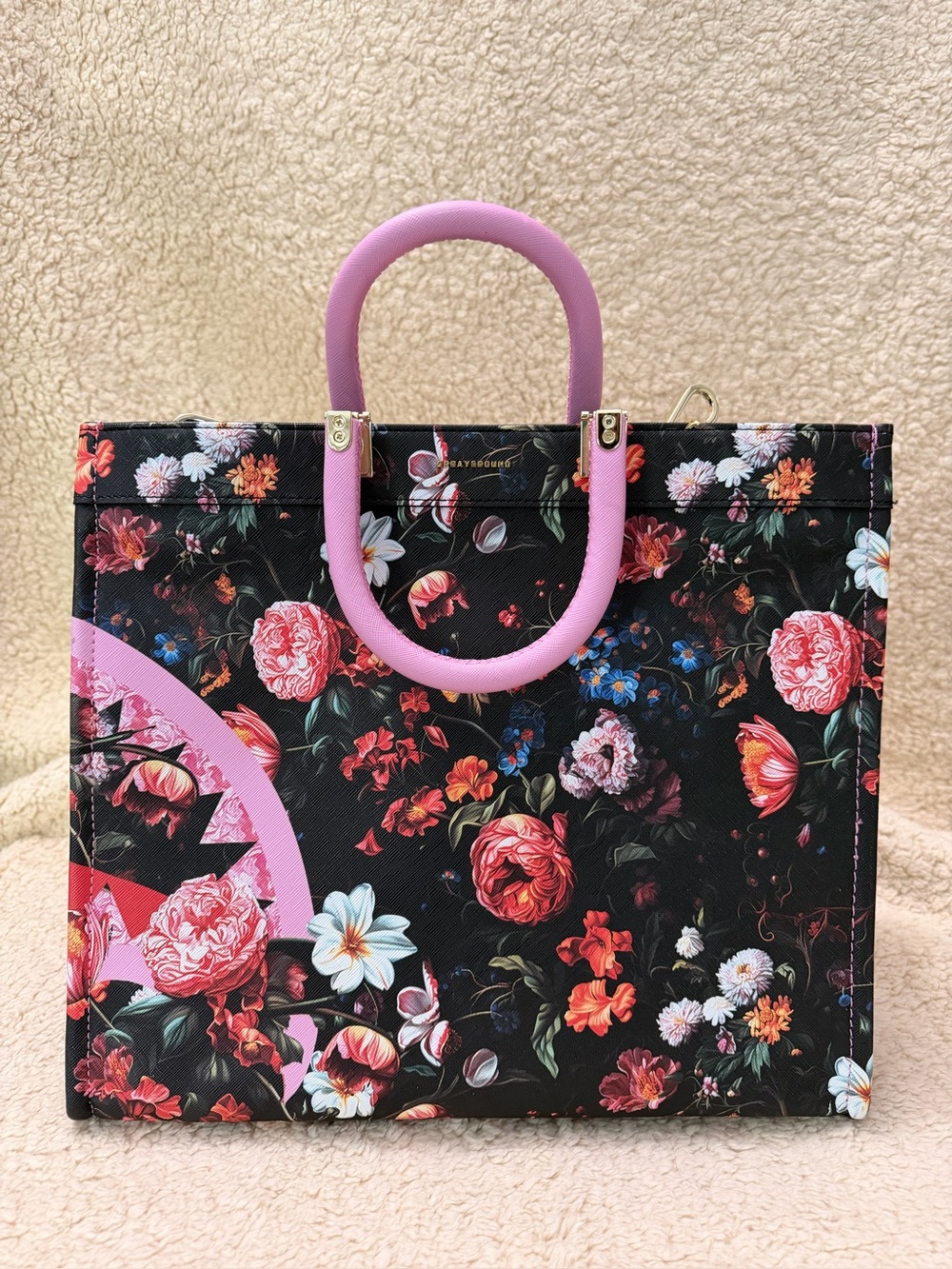 Sprayground Jardin De Flores Tortuga Tote